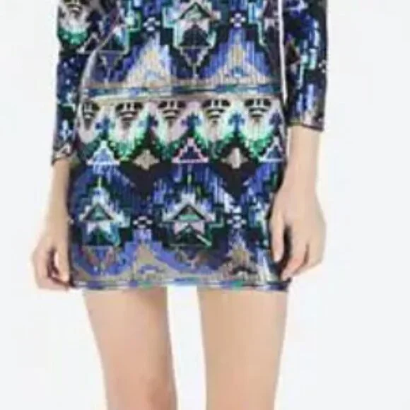 Gorgeous Sparkly Mini Dress by Zara - Picture 12 of 13